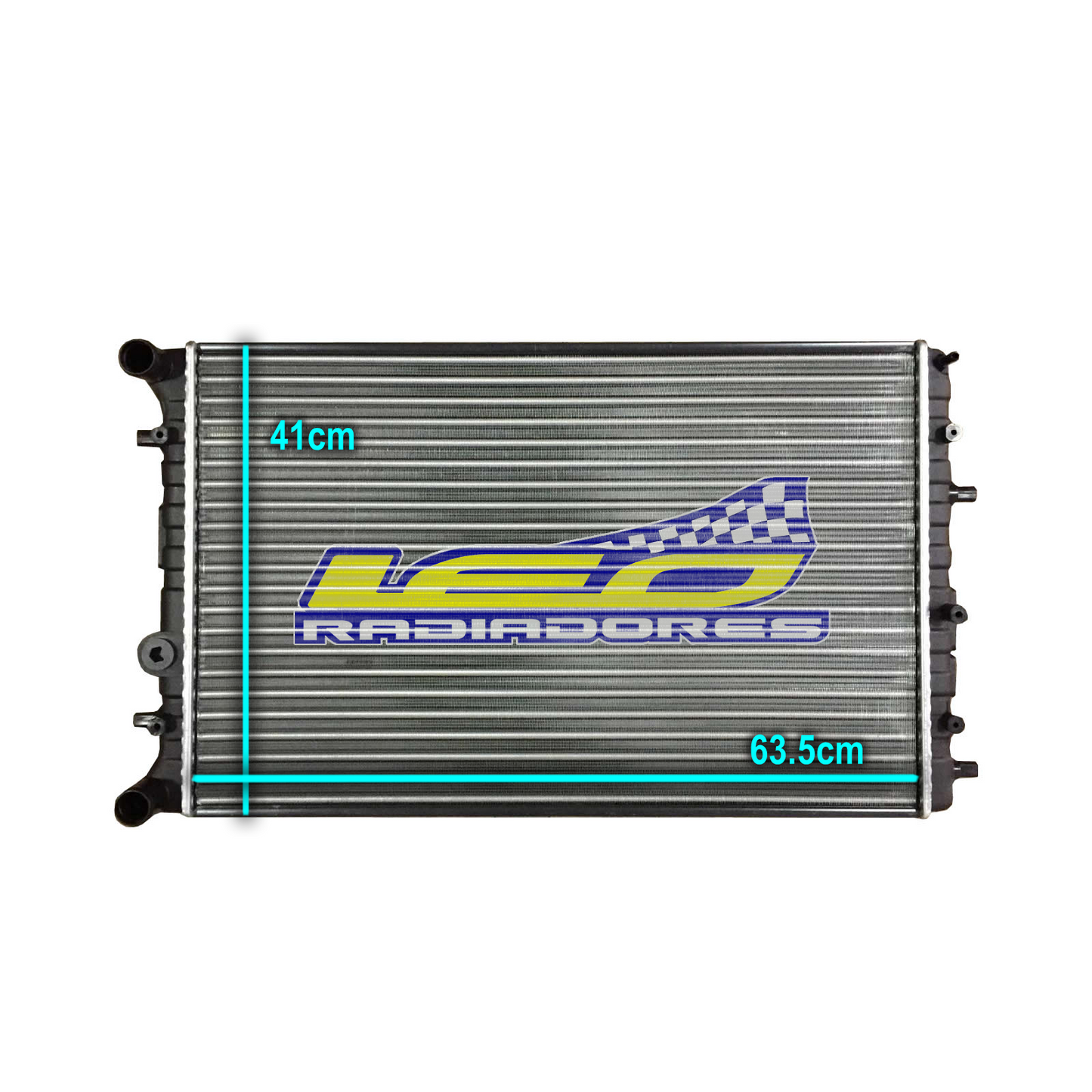 RADIADOR VOLKSWAGEN SURAN/GOL/SAVEIRO G5-G6-G7-G8/TREND/FOX 06 Ret