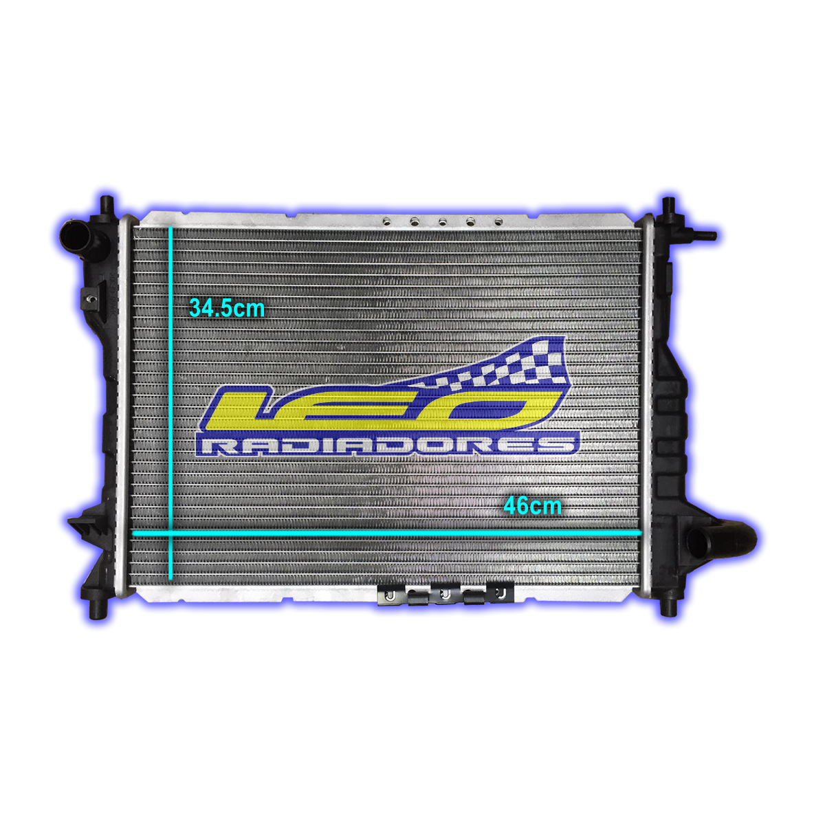 RADIADOR CHEVROLET SPARK LT/DAEWOO MATIS Modelo Nuevo C/AA