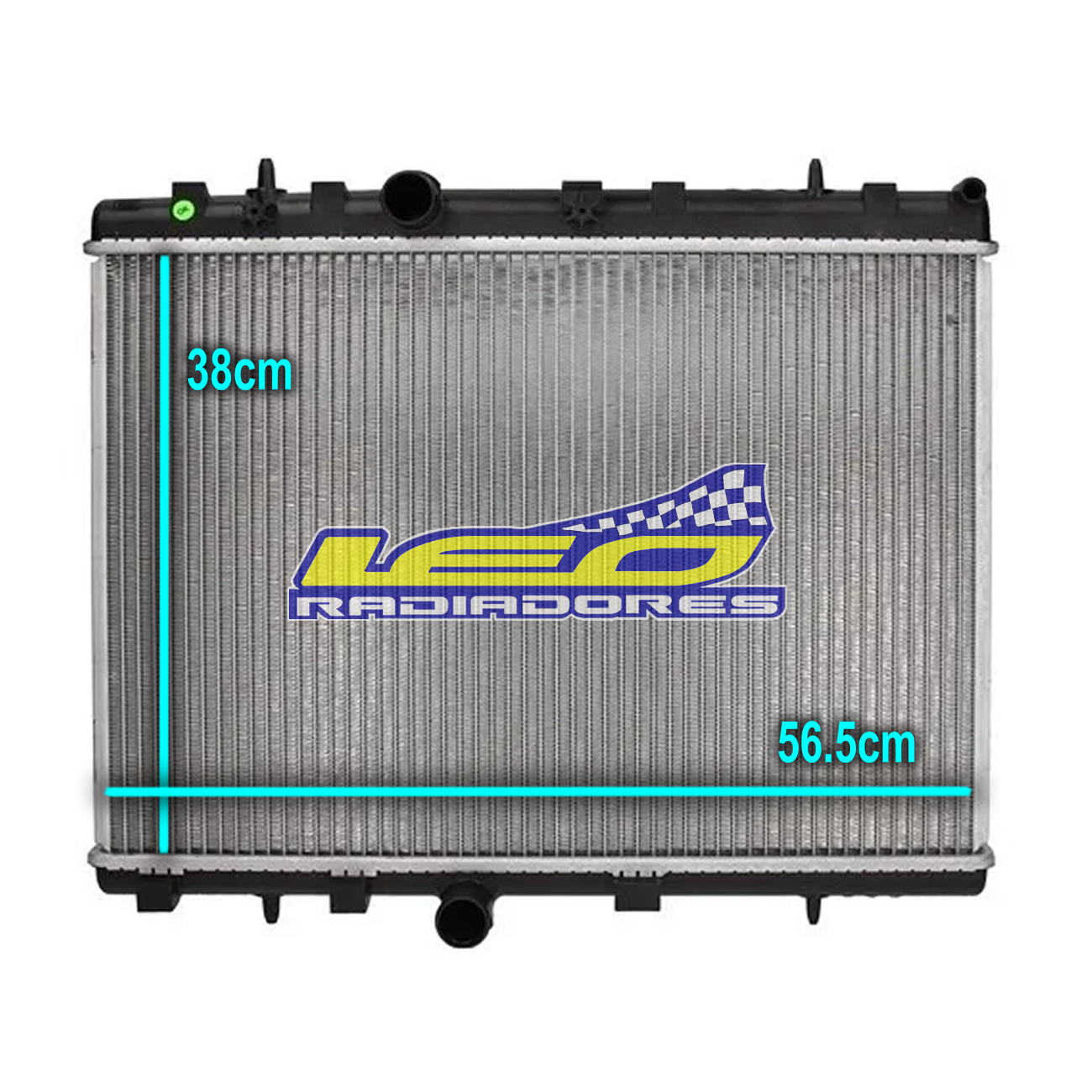 RADIADOR PEUGEOT 207/208/301/307HDI-2008//CITROEN C3/C4/C5/C-ELYSEE TD/BERLINGO/PICASO