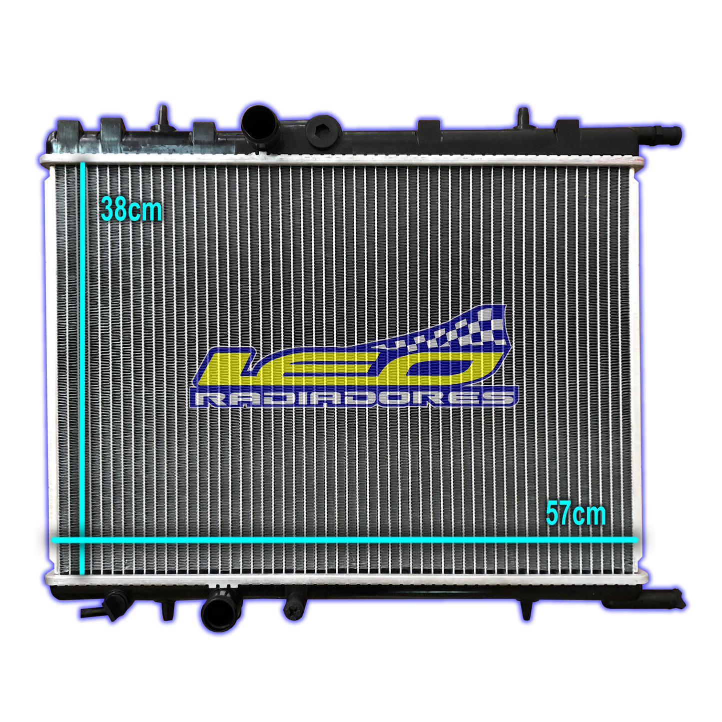 RADIADOR PEUGEOT 206/207 COMPACT 307// CITROEN C4/BERLINGO B9M59/PICASSOII/XSARA/PARTNER B92