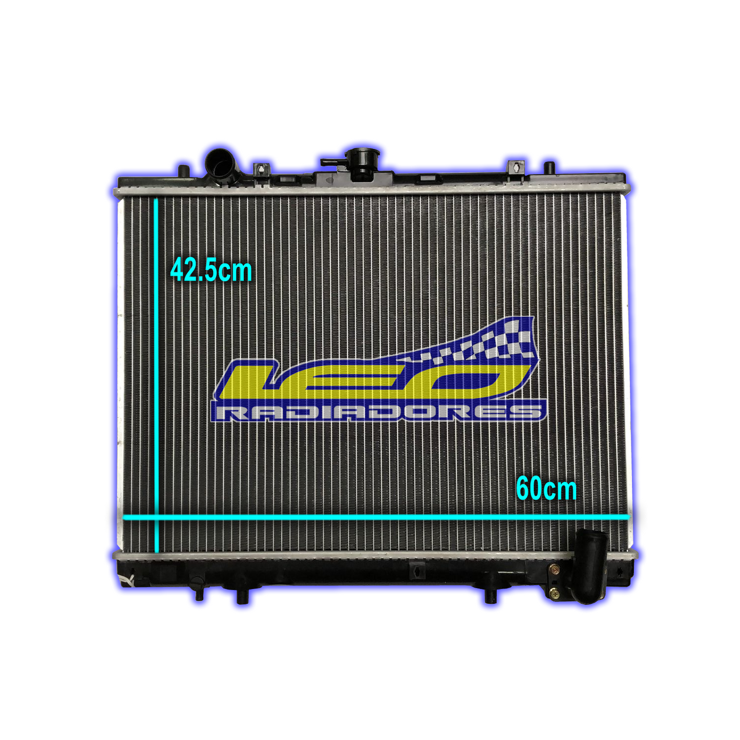 RADIADOR MITSUBISHI L 200 2.5TD 4X4/MONTERO/TAILANDESA CON INTERCOOLER