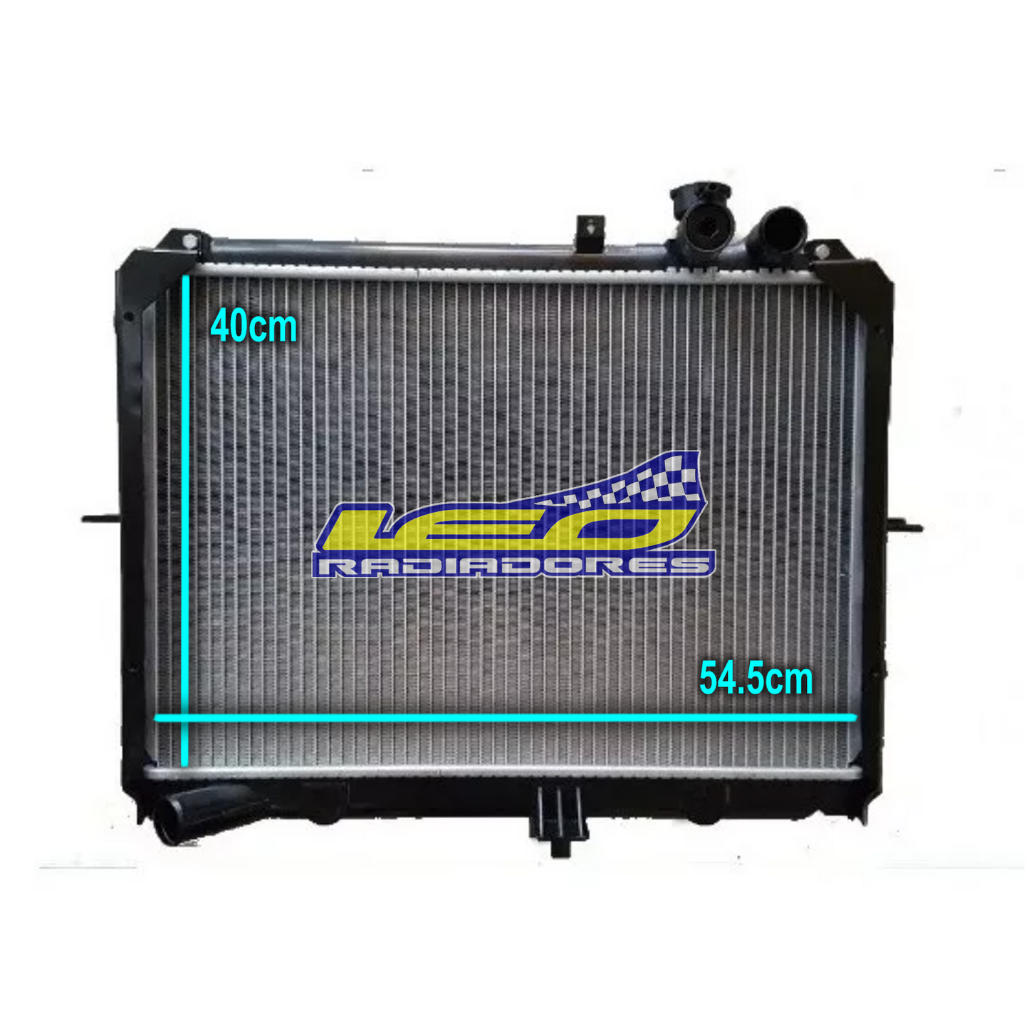 RADIADOR KIA CAMION 2.5/2.7 DIESEL/SAMSUNG 2.7 MOTOR NISSAN ADAPTABLE