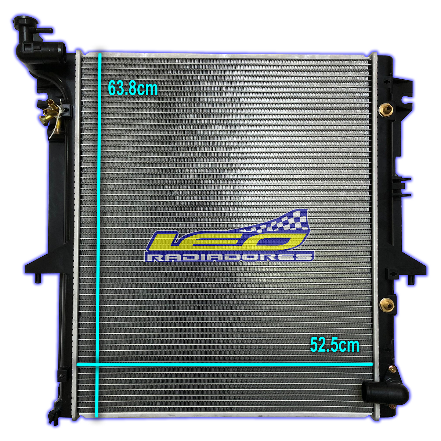 RADIADOR MITSUBISHI L 200 4x2 SPORTERO TAILANDESA .inferior CODO AT