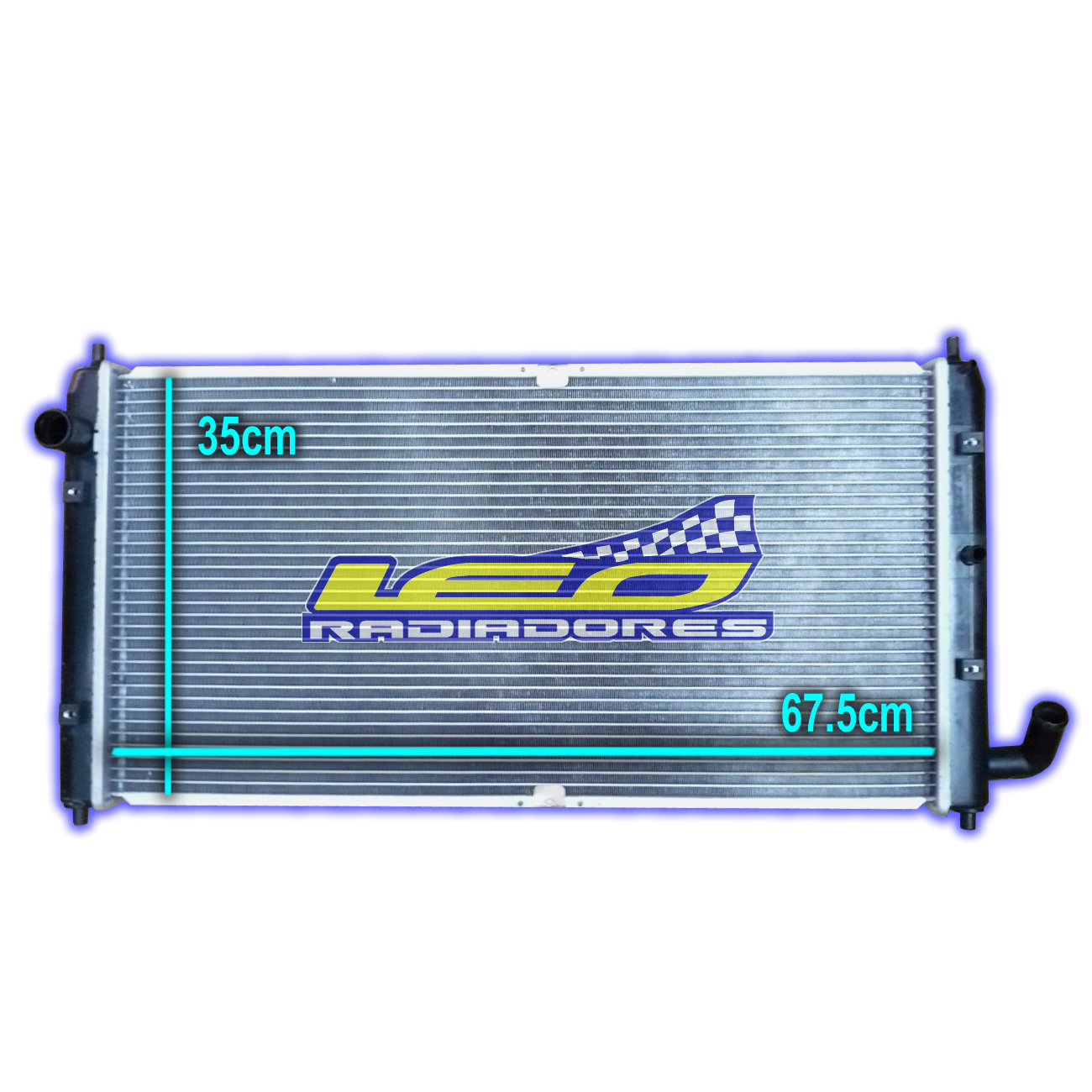 RADIADOR CHERY FULWIN 1.5 N FULL C/A 170HP MOTOR ACTECO