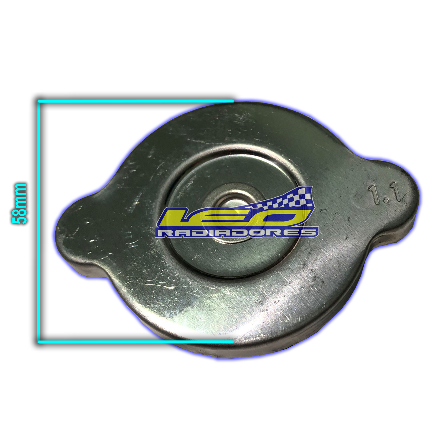 TAPON RADIADOR GRANDE CON 2 GOMAS 1.1 LBS