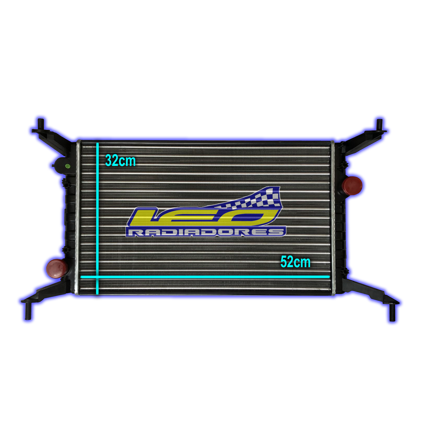 RADIADOR CHEVROLET CELTA/PRISMA 1.0/1.4/1.6 S A/A FASE2