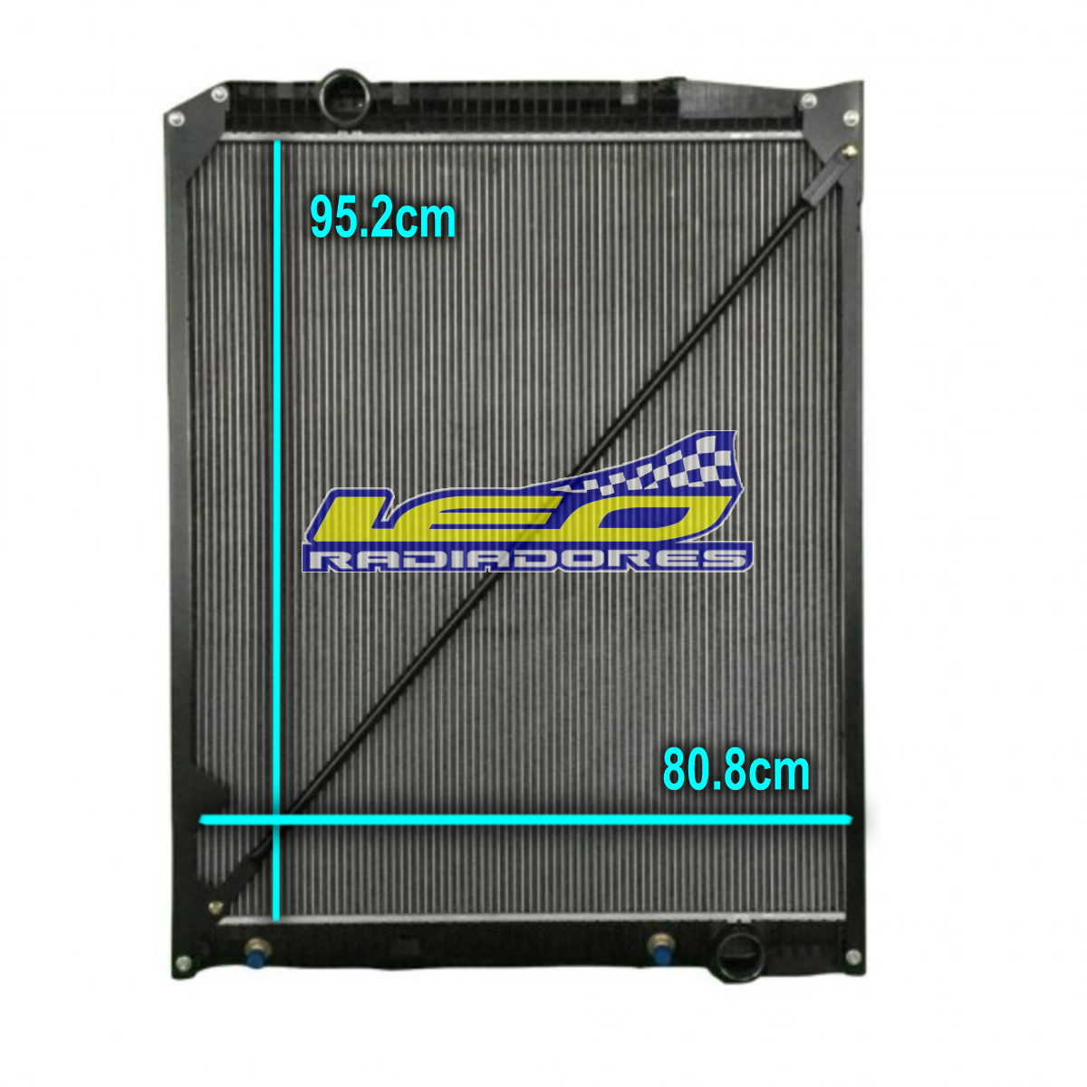 RADIADOR MERCEDES BENZ ACTROS 2632/48/53/57 OM502LA BLUE 8C AUTOMATICO