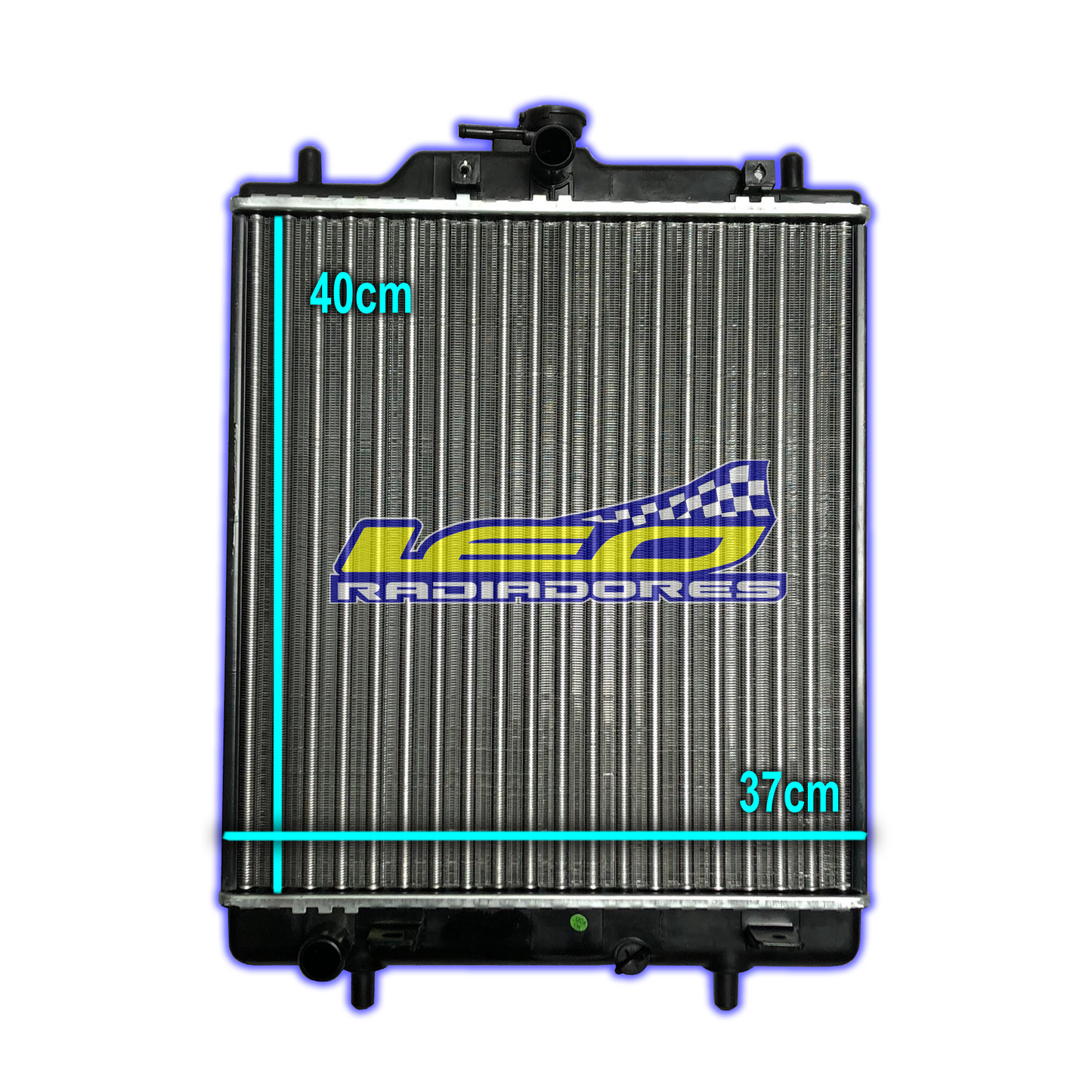 RADIADOR DFM/CHANA/DONGFENG ALTO 40cm/JAC 1030/DFSK 1050