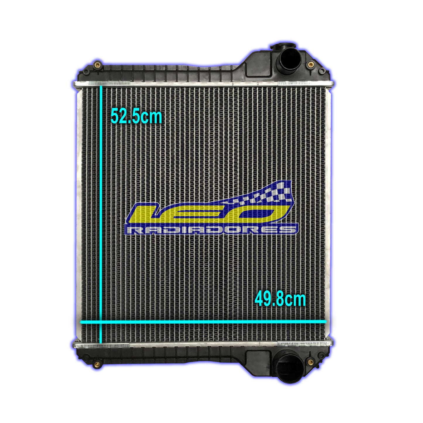 RADIADOR JCB/CASE RETRO 580/GENERADOR PERKINS CAÑO MISMO LADO