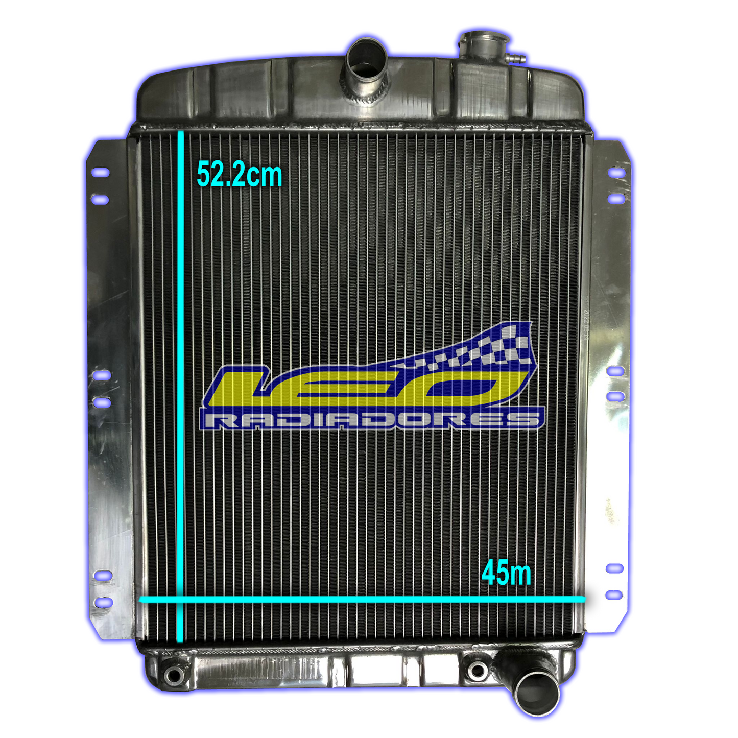 RADIADOR GENERADOR RADCOOLING ADAPTAR ALUMINIO