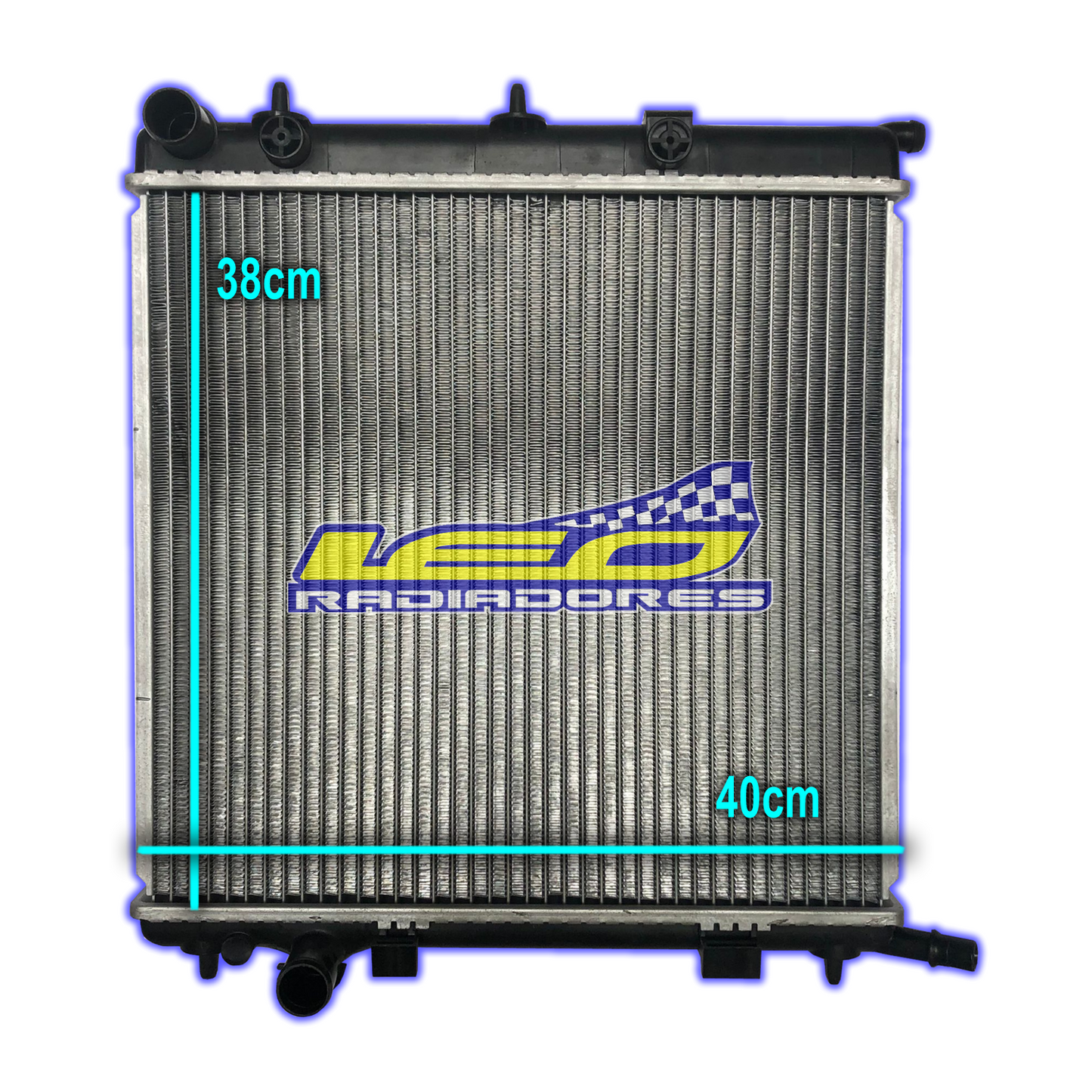 RADIADOR CITROEN C2/C3/DS3/1.6 16V AA//PEUGEOT 1007 1.4HDI/P207-208-2008