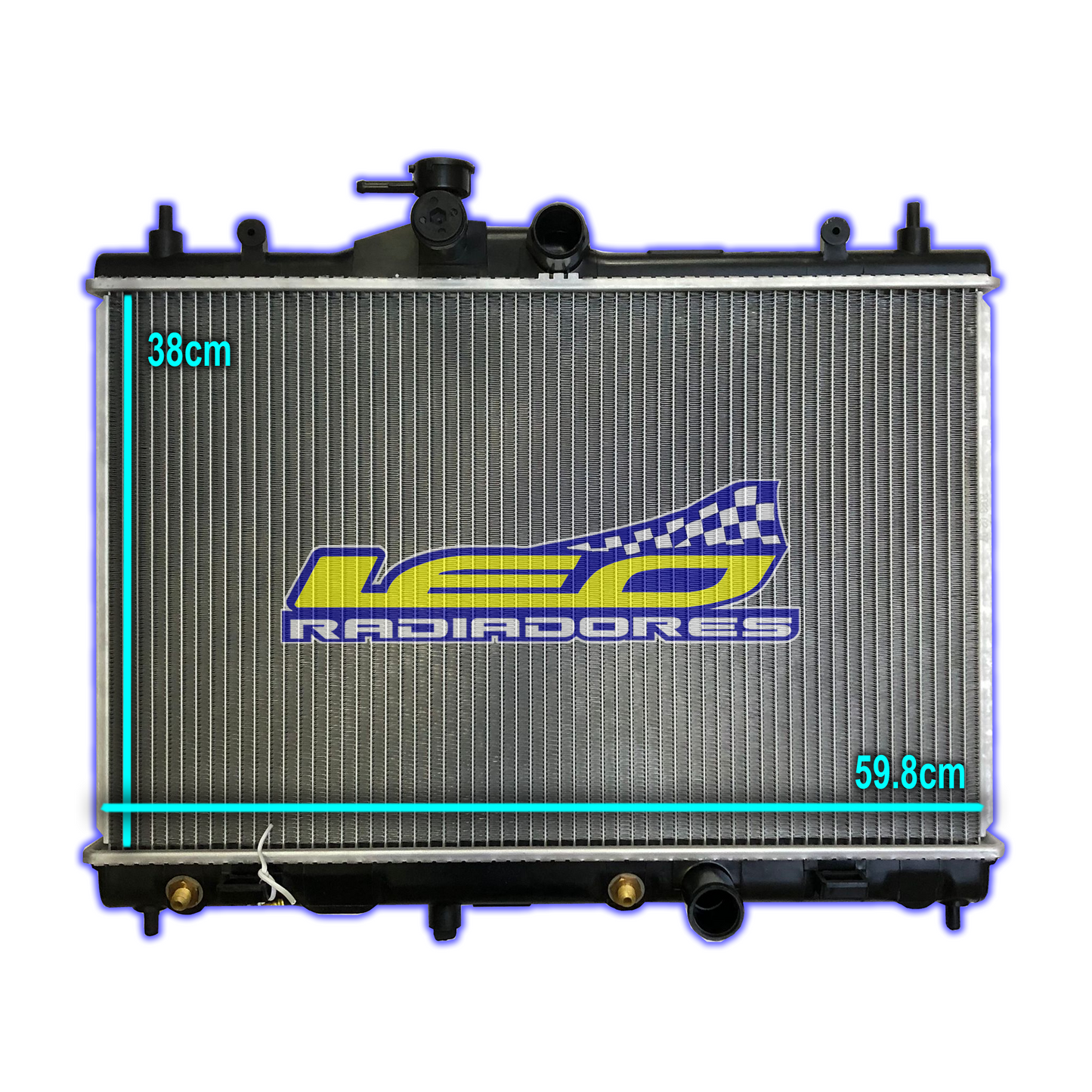 RADIADOR NISSAN TIIDA 1.8N 3 y 4 PUERTAS-BLUEBIRD AUTOMATICO