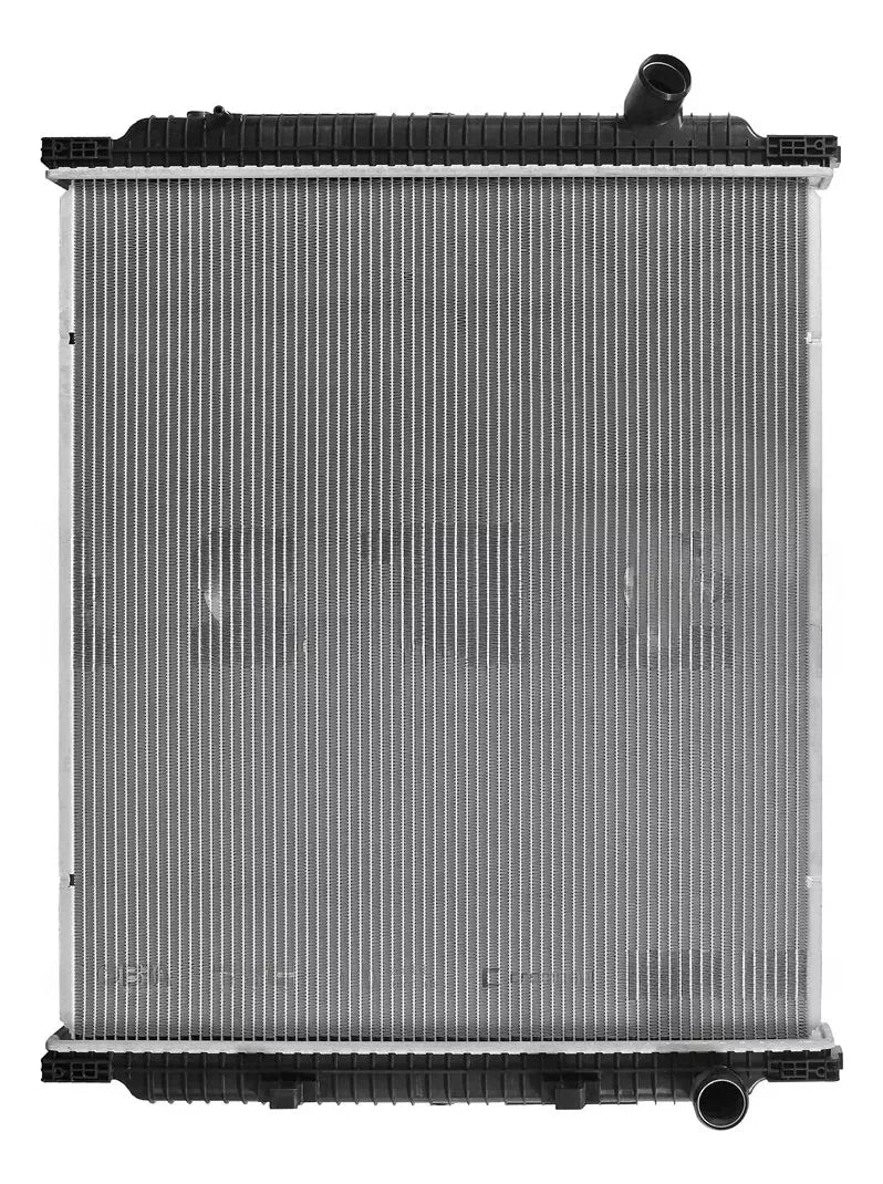 RADIADOR RENAULT CAMION PREMIUM TRUCK 330-370-380 CAÑOS MISMO LADO Caño Superior Inclinado Cada lado