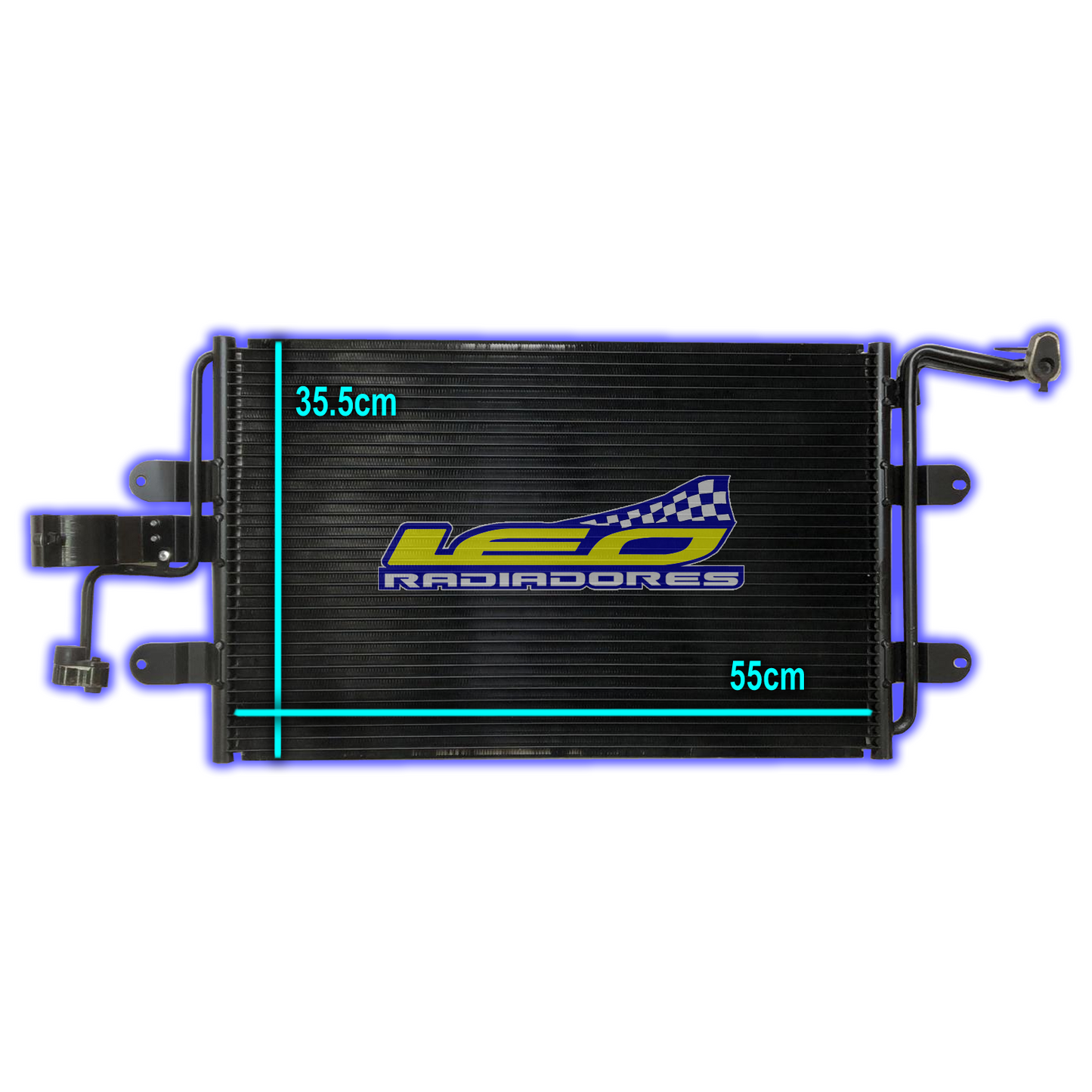 CONDENSADOR VOLKSWAGEN NEW BETTLE/POLO/GOLF IV 1.6-MK4/BORA 1.8T-1.9TDi/AUDI A3