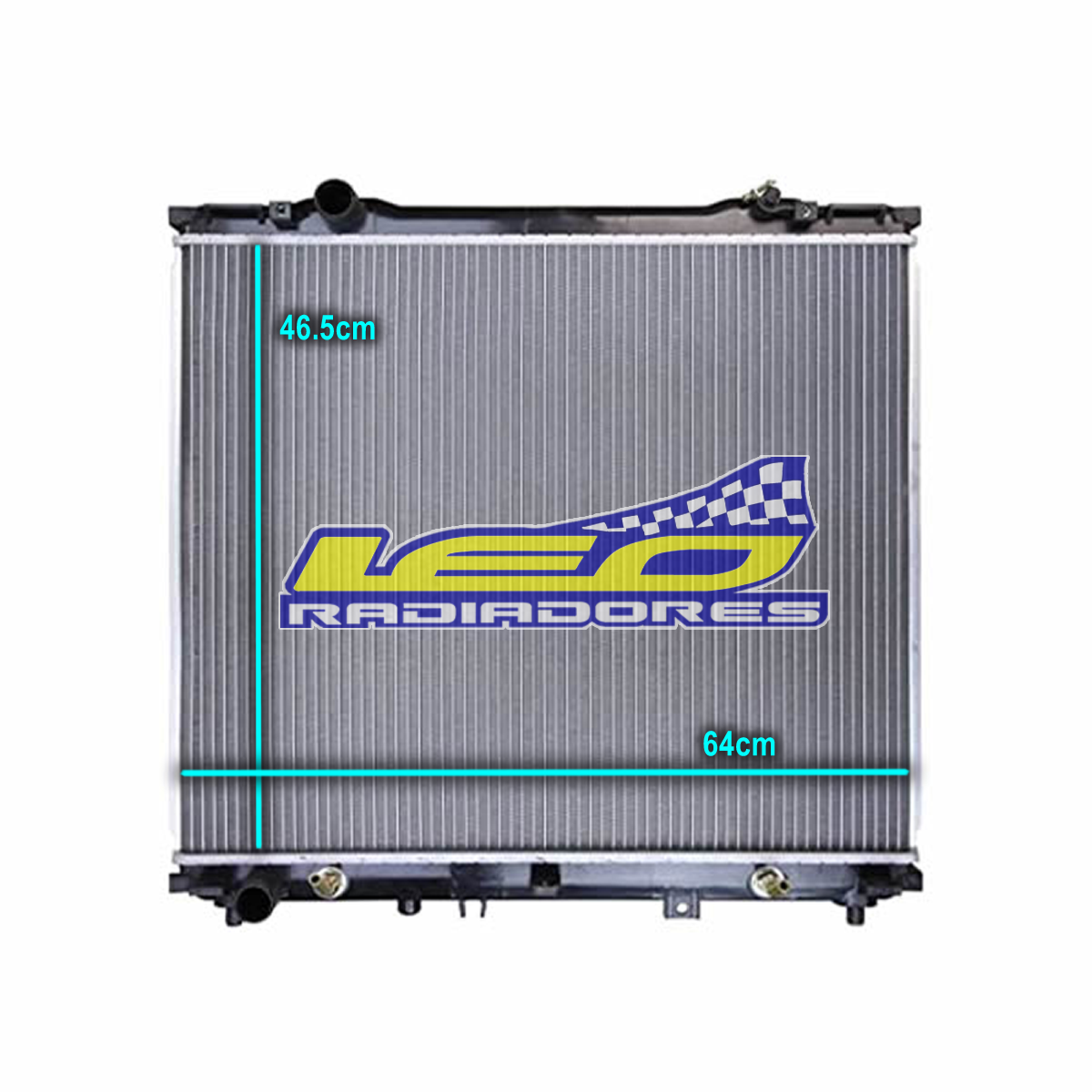 RADIADOR KIA SORENTO 2.5DIESEL PRESURIZADA AUTOMATICO
