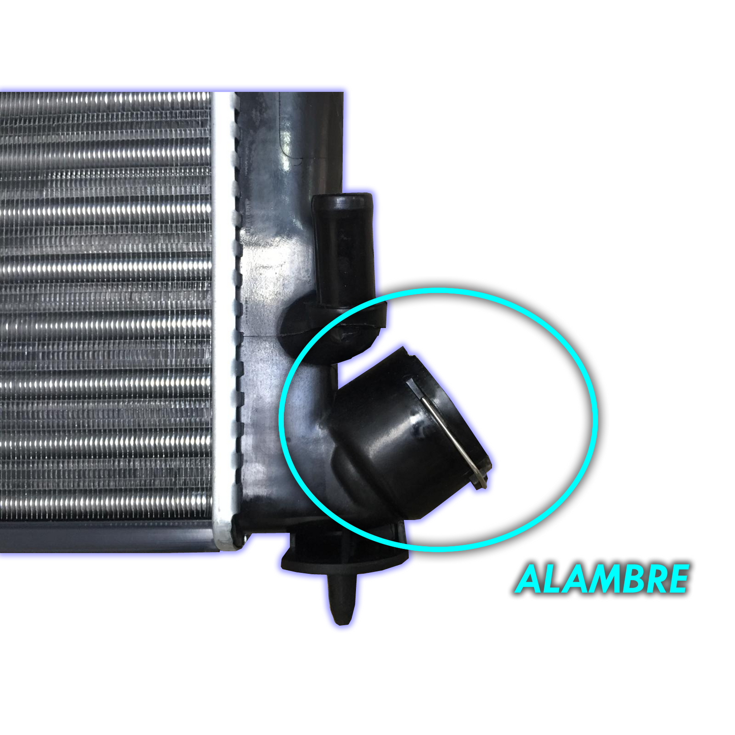 RADIADOR PEUGEOT 306 D/PART 1.9D/CIT BER/XARA/S.DEP ACO ALAMBRE
