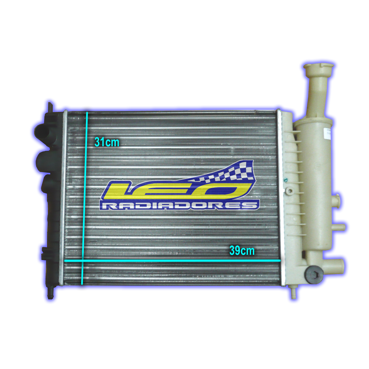 RADIADOR CITROEN AX GTI CON CAÑITO