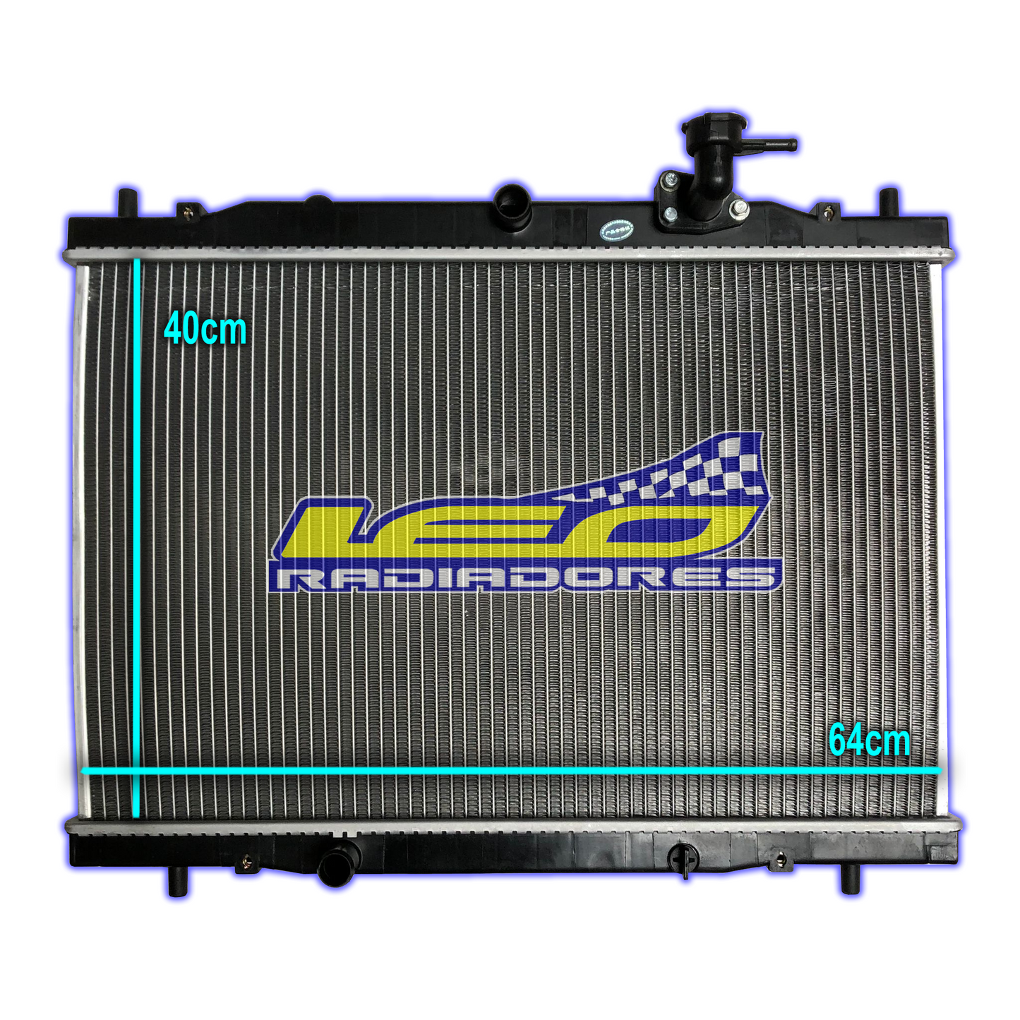 RADIADOR DFM/DFSK SERIE B y SERIE C/DONGFENG V25-V21-V22 1.0 16V MINI CARGO