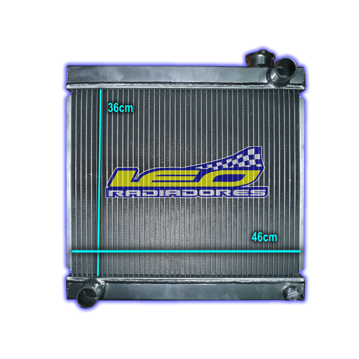 RADIADOR FOTON CAMIONCITO JB1043 1.9D 2TONELADAS