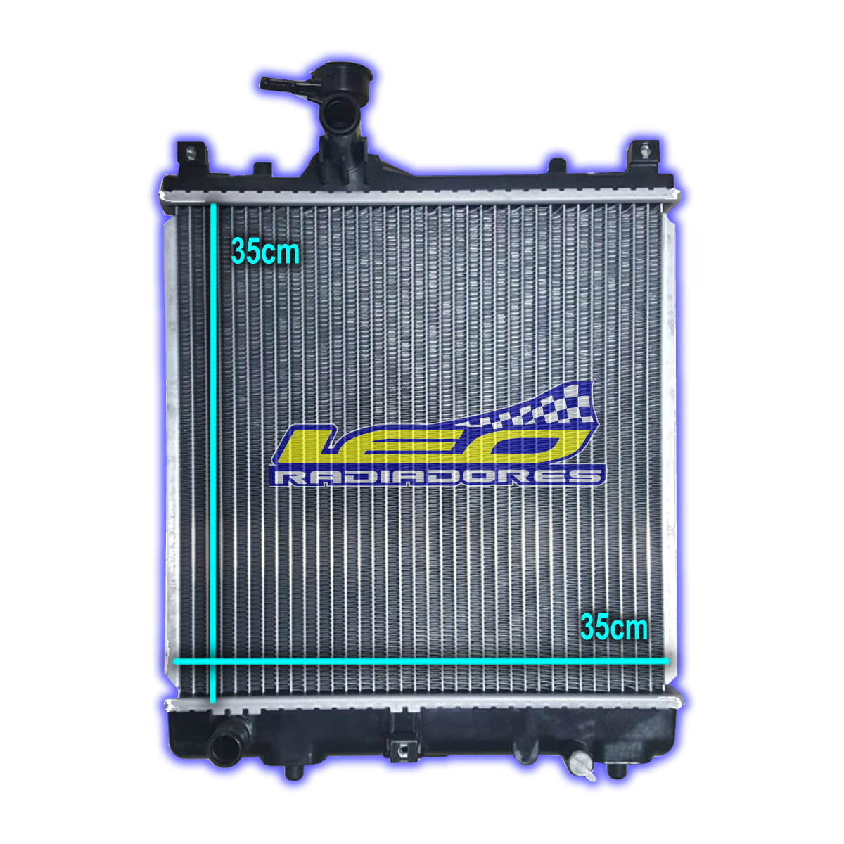 RADIADOR EFFA IDEAL 1.0/HAFEI/BAIC YINXIANG 206C 1.0N/MINYI/SUZUKI