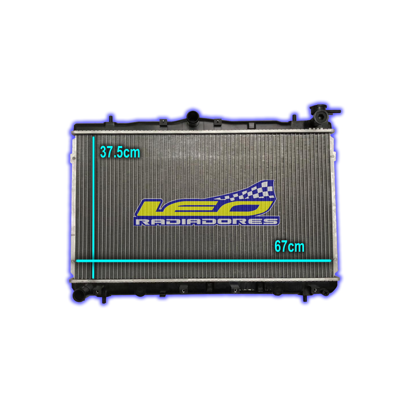 RADIADOR HYUNDAI ELANTRA /SCOUPE N 1.6 GLS/1.8 16 V A/A