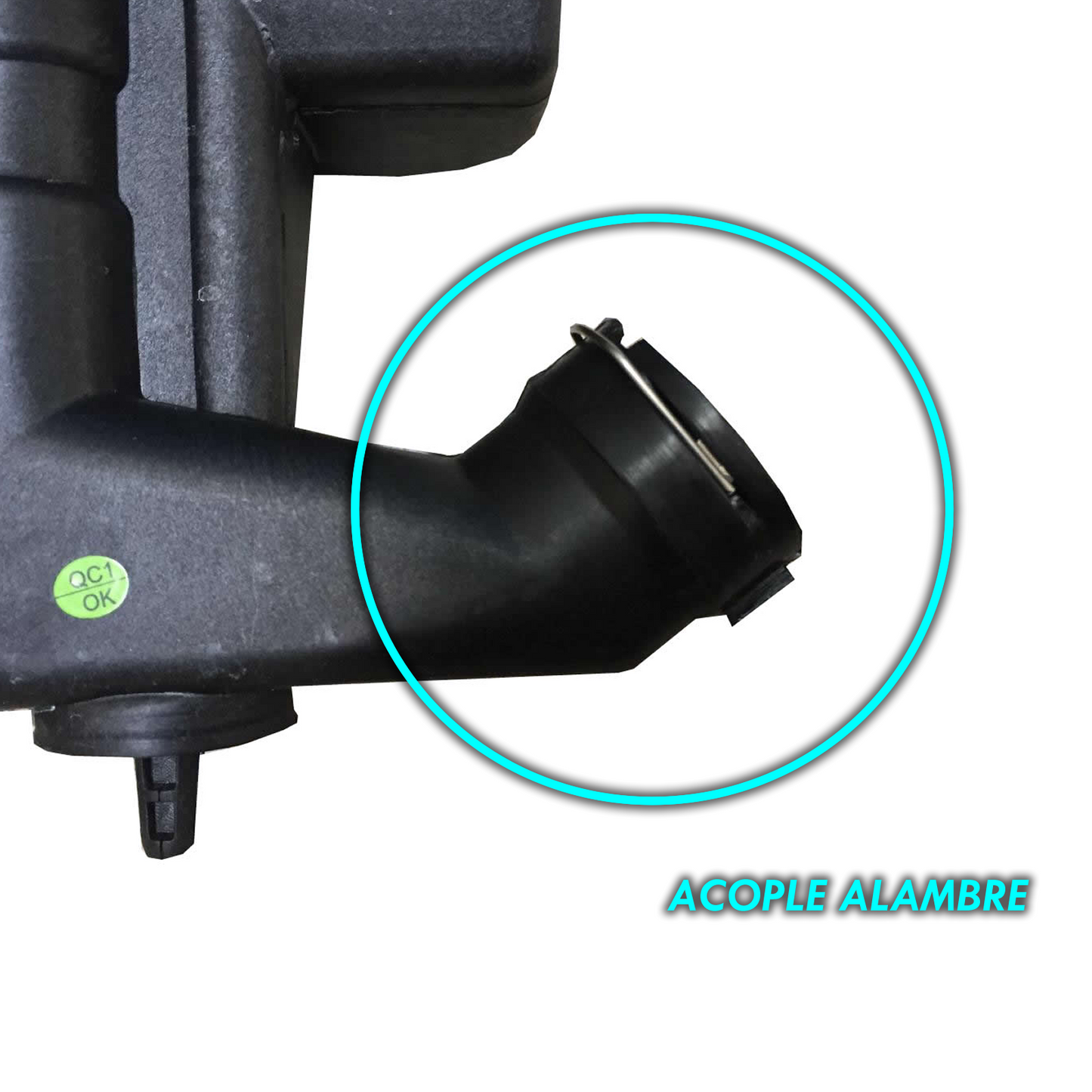 RADIADOR PEUGEOT 306 1.4/1.6/1.8 XR/XN/CITROEN BERLINGO/ZX/ACOPLE ALAMBRE