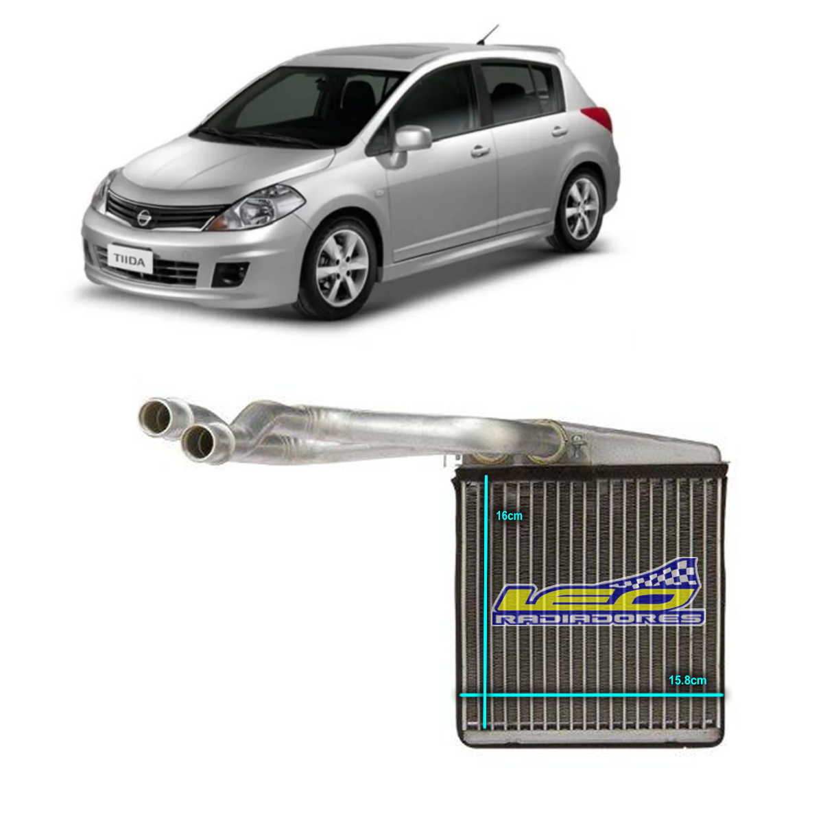 CALEFACCIÓN NISSAN TIIDA/MARCH/GONOW STARRY sin caños
