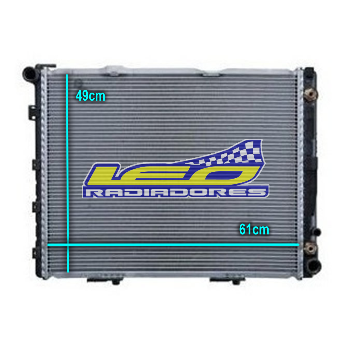 RADIADOR MERCEDES BENZ 300 TD (W 124) E400/500/420 AUTOMATICO SIN CAÑO RETORNO