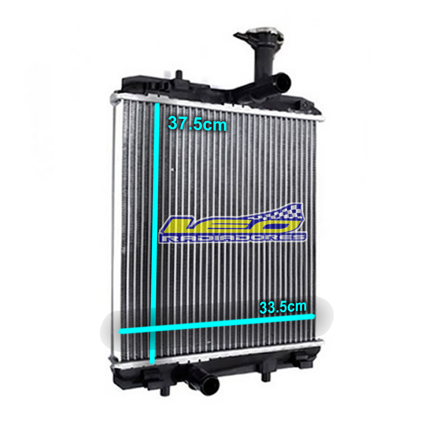 RADIADOR BYD F0 4 CIL N CON A/A- PEUGEOT 107/108 1.0 12V VTi 68CV 3CILINDROS