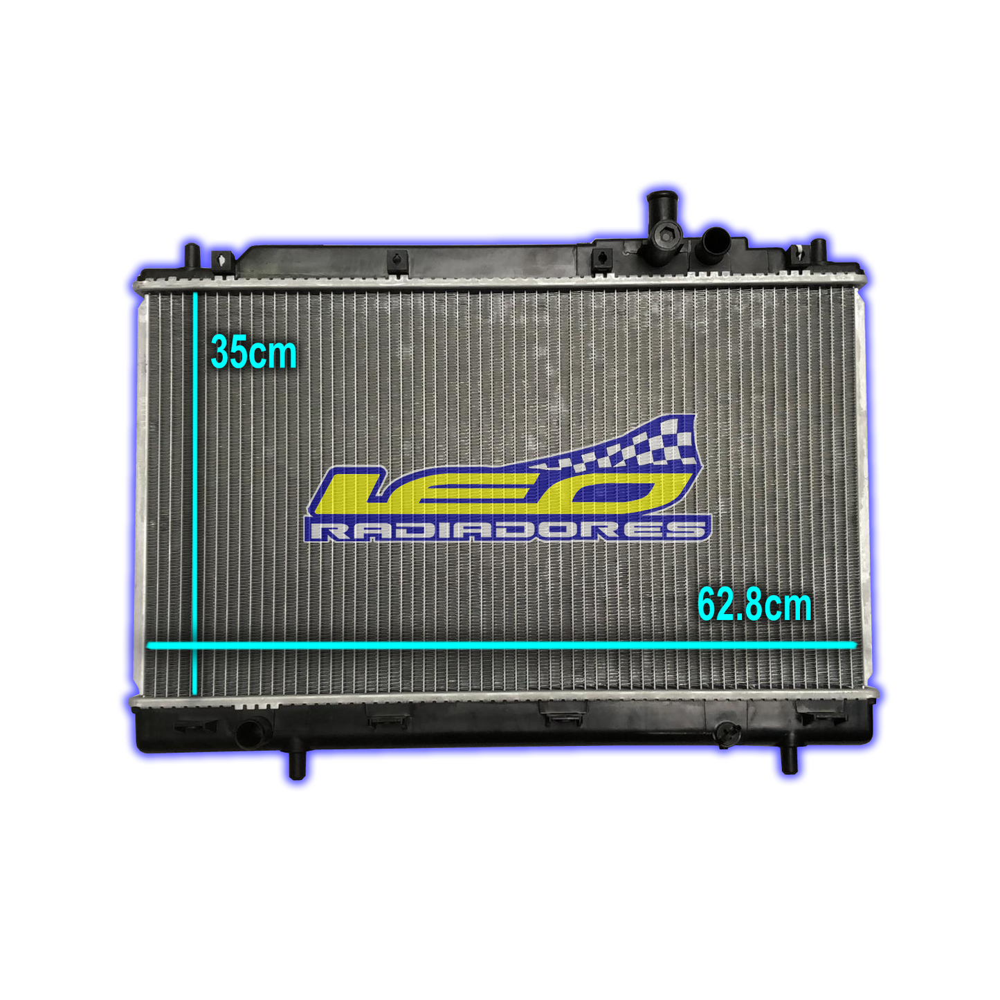 RADIADOR CHANA FURGON 2 FILAS ACIENTOS 1.3C