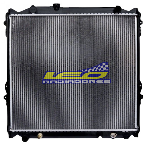 RADIADOR TOYOTA HILUX 3.0 SW 04-4 RUNNER C/A NAFTA SW4 WITH SHEET SIDE