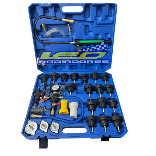 PROBADOR TAPONES RADIADOR 28PCS UNIVERSAL
