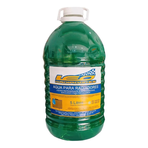 LÍQUIDO REFRIGERANTE 5 LITROS - VERDE