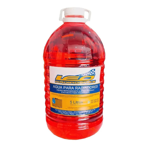 LÍQUIDO REFRIGERANTE 5 LITROS - ROJO