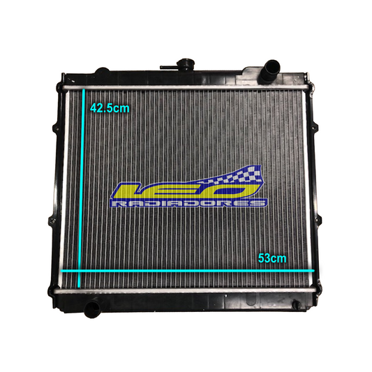 RADIADOR EFFA GRAND TIGGER 2.2N/ZX AUTO 2.2N/DEER 2.2N/ADMIRAL 2.2N C/Cruzados