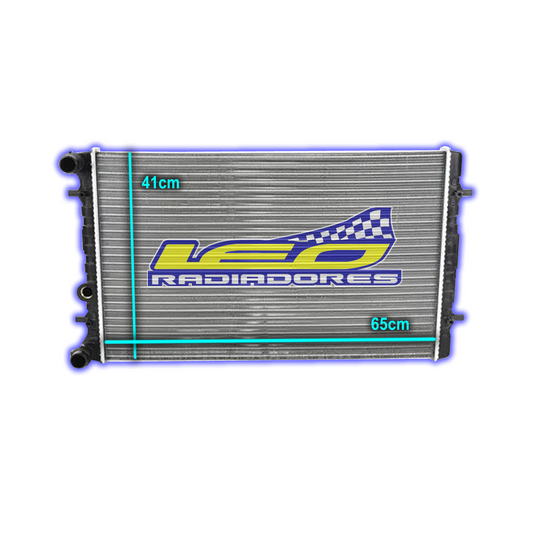 RADIADOR VOLKSWAGEN GOLF IV 1.6/BORA 1.8T/1.9TDi/AUDI A3/NEW BEETLE A/A Ac rap