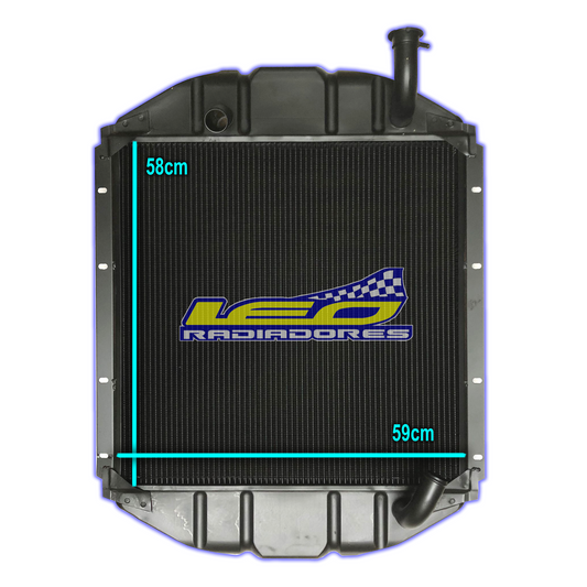 RADIADOR MERCEDES BENZ CAMION L1113/1114/1313/1513/2013/2213/OM352