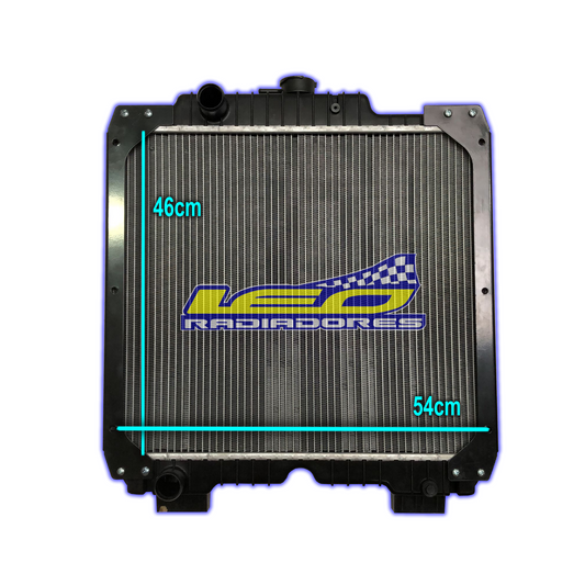 RADIADOR CASE TRACTOR J80/J90/J95/NEW HOLLAND 70/75/D80/90/95/100/TD 85 caño mismo lado