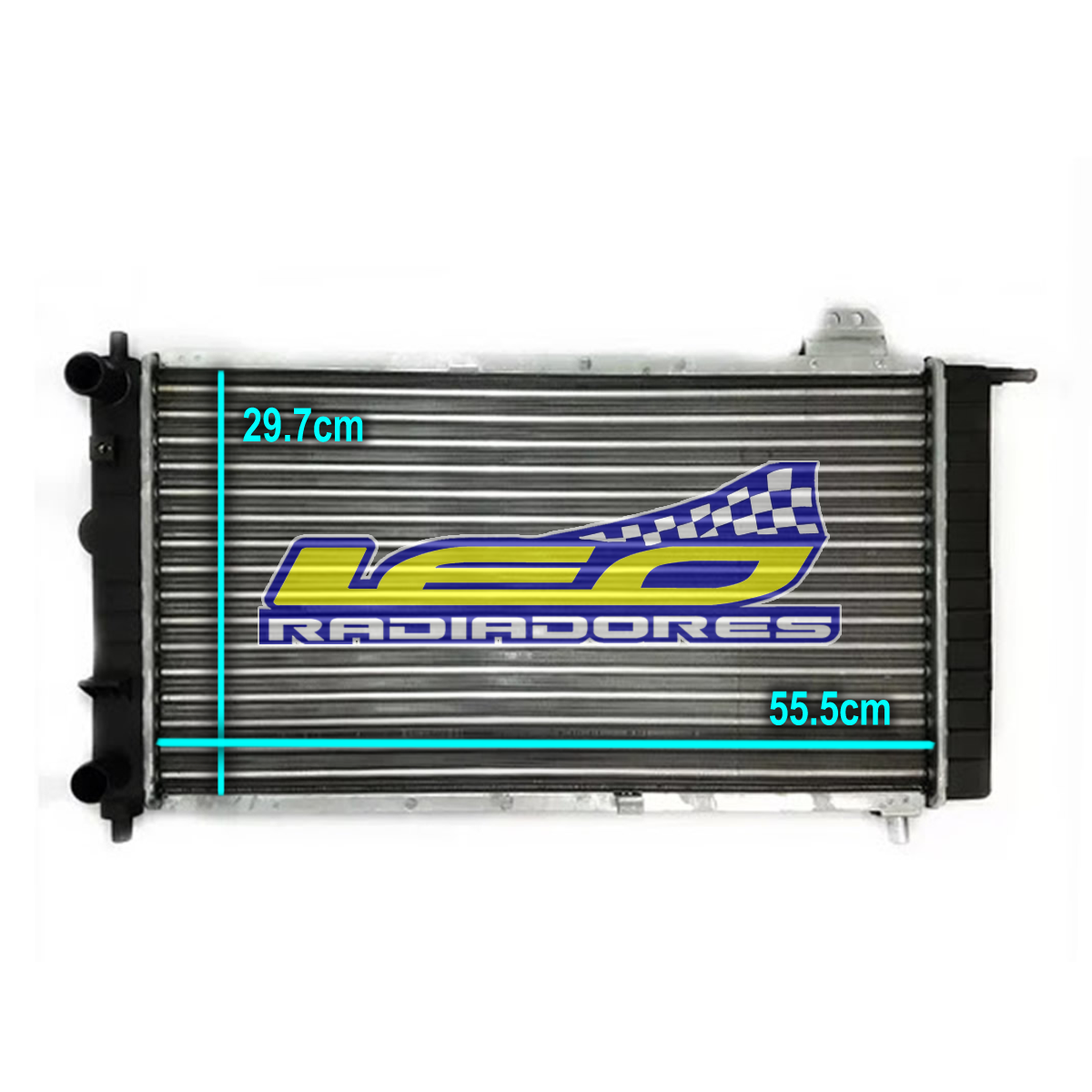 RADIADOR CHERY QQ 311/472 4 CIL 1100 cc CON A/A