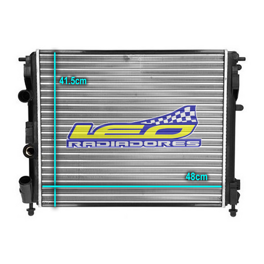 RADIADOR RENAULT CLIO II/SYMBOL/STEPWAY/LOGAN/SANDERO/KANGOO Nafta Cañito