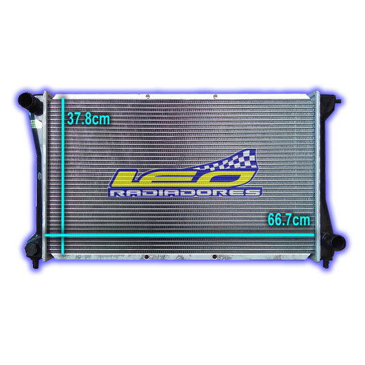 RADIADOR CHEVROLET S10 BLAZER 2.8 TD MOTOR MWM A/A