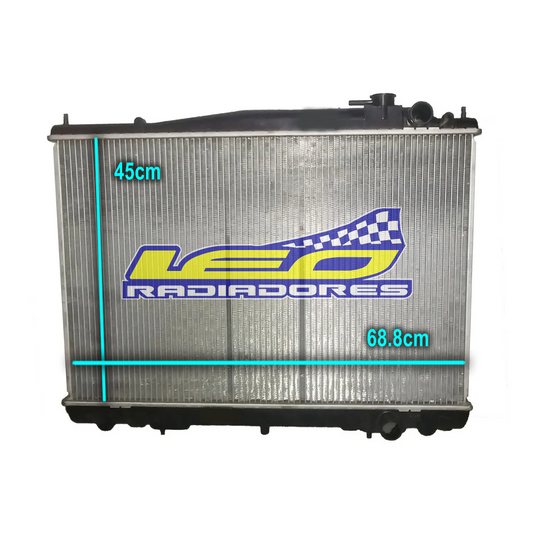 RADIADOR NISSAN CAMIONETA FRONTIER D22/D23 N2011 4x2/SPO AX3.0Di/ZNA Caño mismo lado