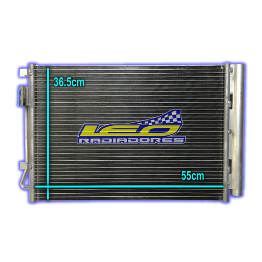 CONDENSADOR HYUNDAI ACCENT HB20 1.4/1.6 COFORT PLUS/GRAND i10/KIA K2-KIA RIO 1.0-1.4CVVT