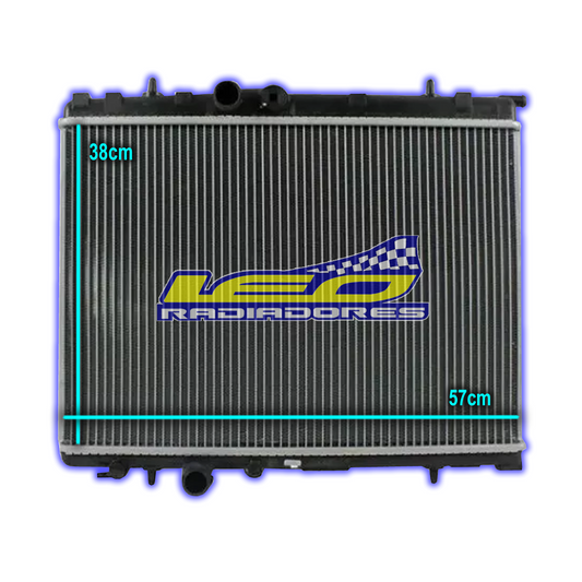 RADIADOR PEUGEOT 206/307 N Y D//CITROEN BERLINGO/XSARA/PART 1.6 M59-2.0I 16V HDIA/A 5 caños