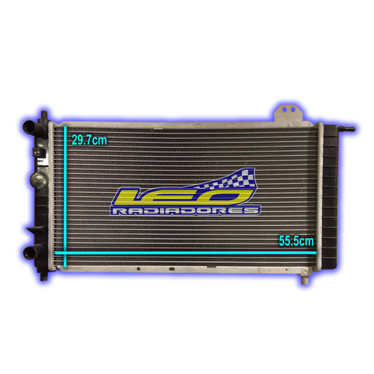 RADIADOR CHERY QQ 311/472 4 CILINDROS 1100 cc CON A/A
