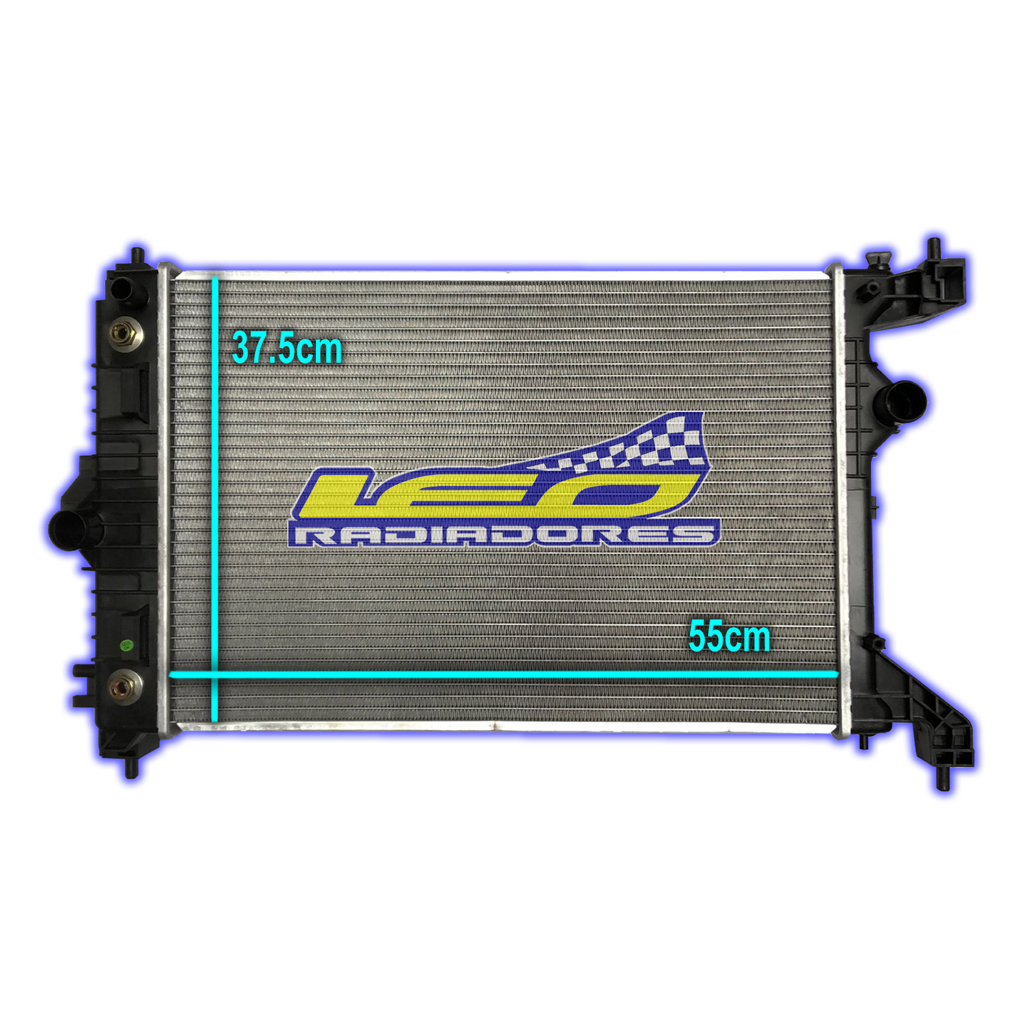 RADIADOR CHEVROLET ONIX/PRISMA/COBALT LS 1.4 8V/SPIN 1.8 AA