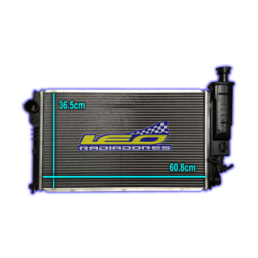 RADIADOR PEUGEOT 405 TD 1.9D,GLD/1.6 GR/2.0 MI ACOPLE RAPIDO