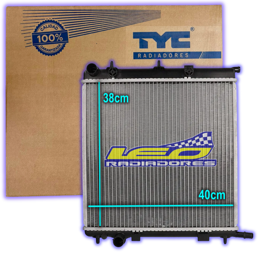 RADIADOR CITROEN C2/C3/DS3/1.6 16V AA// PEUGEOT 1007 1.4HDI/P207-208-2008