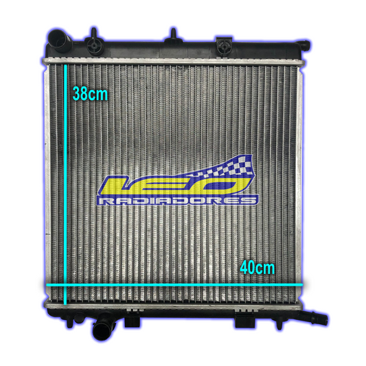 RADIADOR CITROEN C2/C3/DS3/1.6 16V AA//PEUGEOT 1007 1.4HDI/P207-208-2008