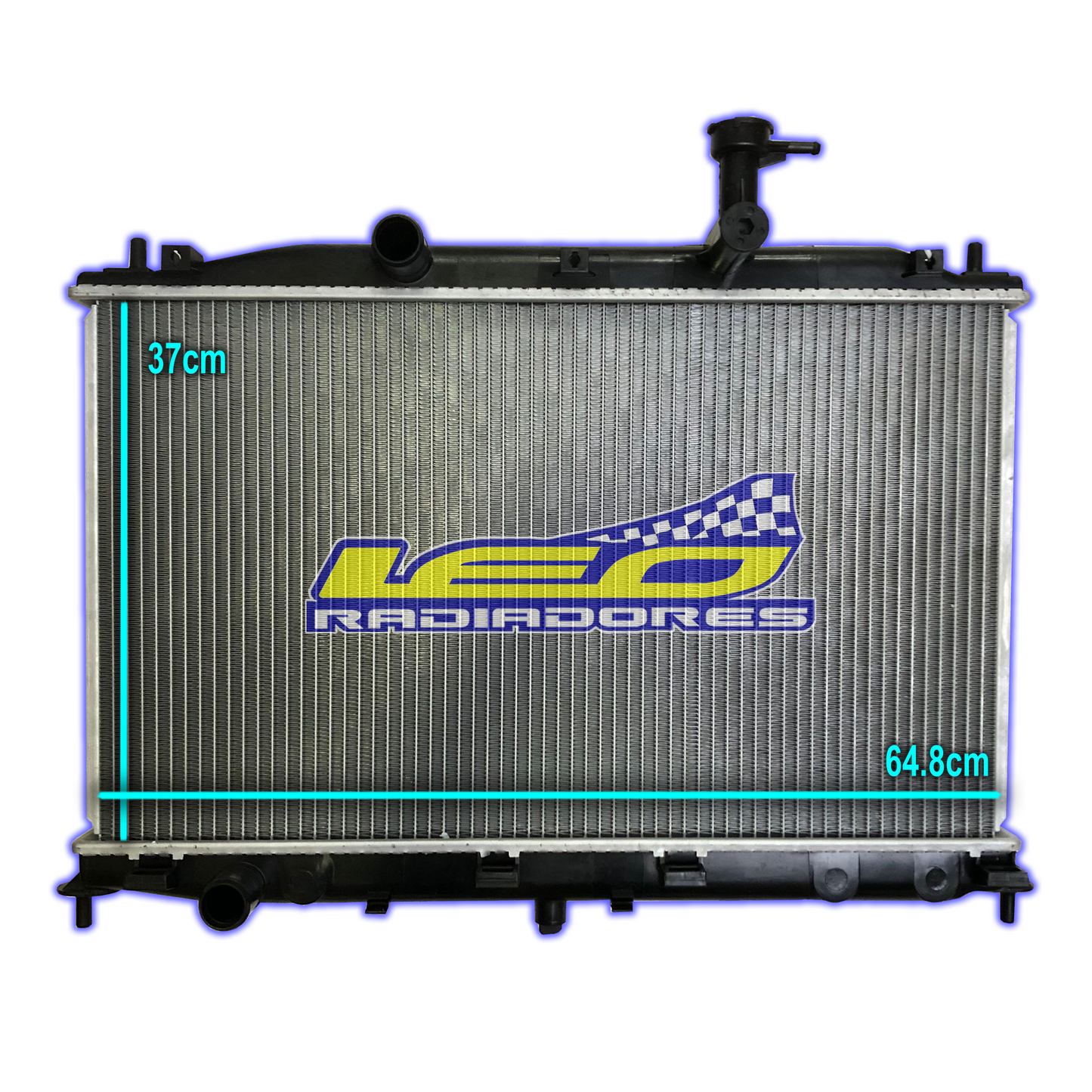 RADIADOR HYUNDAI ACCENT/KIA RIO-PICANTO 2007/JAC S2-S3 1.3N AUTOMATICO